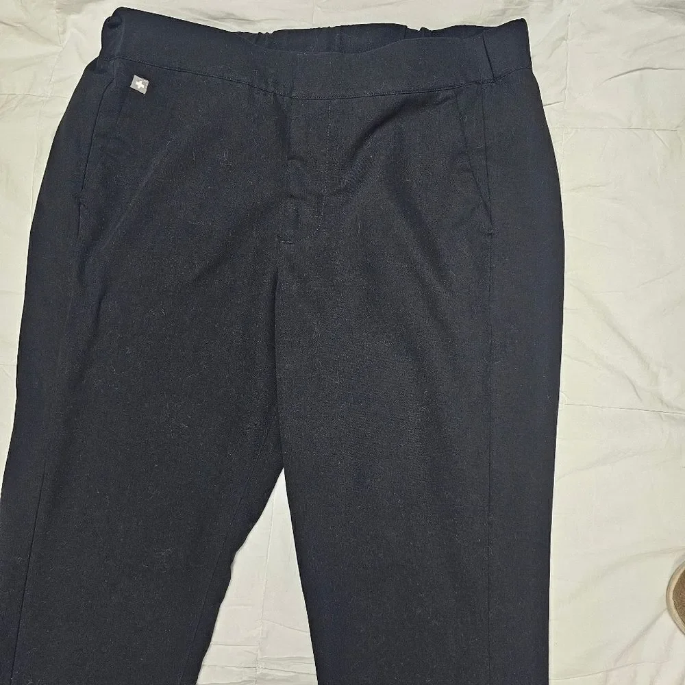 Figs Black Straight Leg‎ Trouser Chino Pants Men's Size Medium